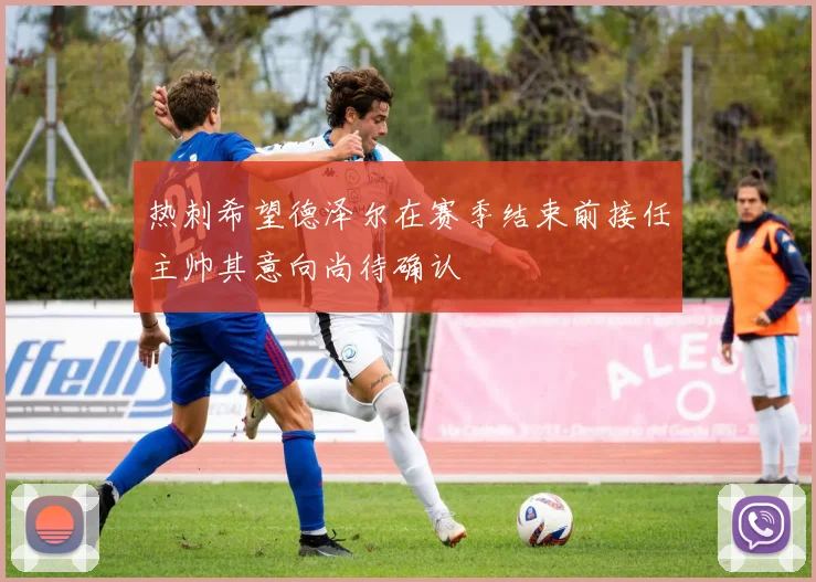 热刺希望德泽尔在赛季结束前接任主帅其意向尚待确认